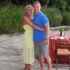 BCBGeneration Neon Yellow Romper Dress